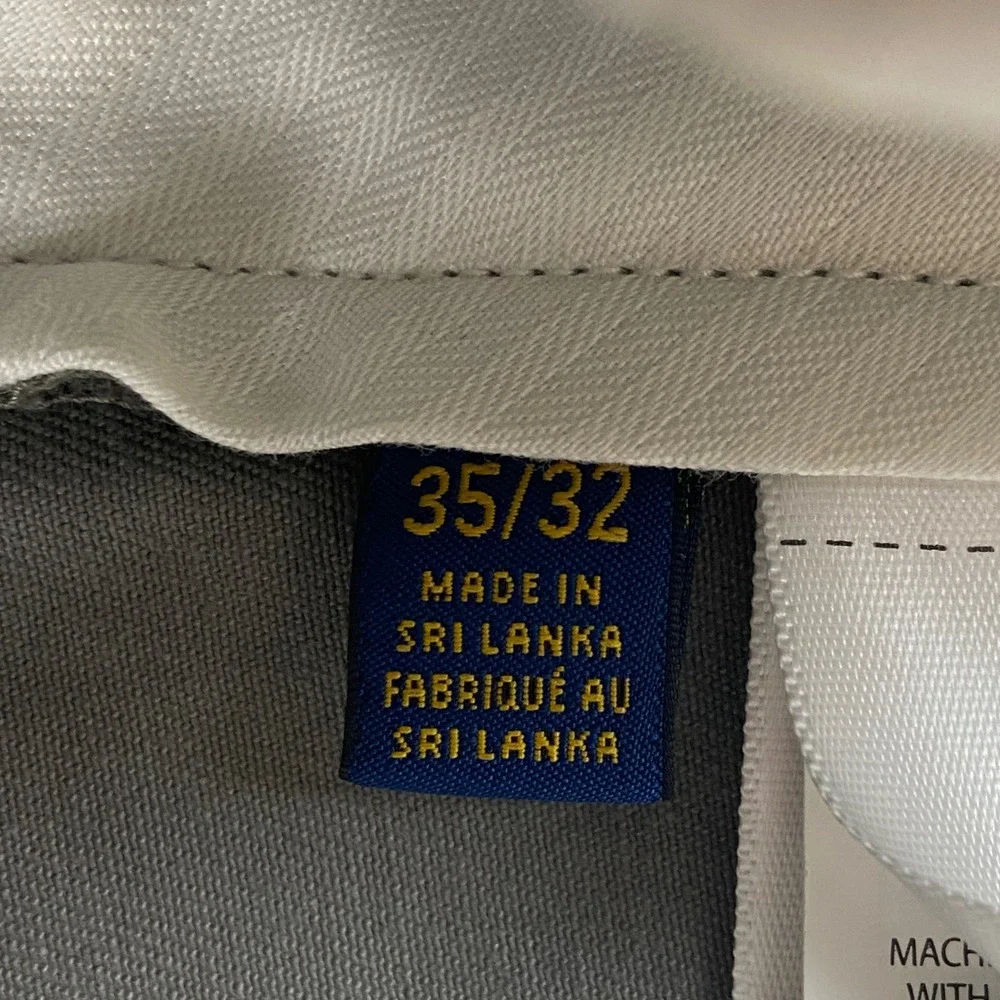 Polo Ralph Lauren measurements waist